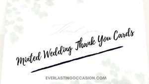 Minted Wedding Thank You Cards